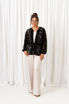 Блуза, брюки, топ Beautiful&Free 6424 черный - фото 3