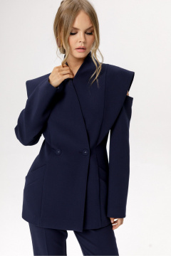 Брюки PiRS 6343 темно-синий - фото 5