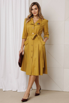 Платье Anastasia 1318.1 медовый - фото 3