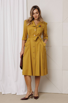 Платье Anastasia 1318.1 медовый - фото 2