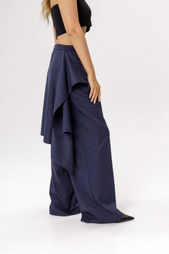 Юбка PiRS 6379 джинсовый - фото 3