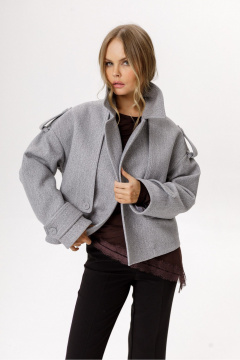 Тренч PiRS 6519 серый - фото 2