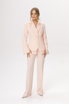 Баска, жакет PiRS 6540 персиковый - фото 1