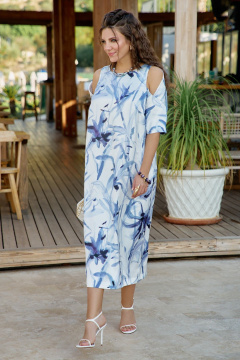 Платье Vittoria Queen 28633 молочный - фото 4