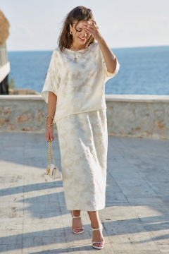 Блуза Vittoria Queen 28853бл - фото 4