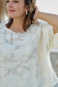 Блуза Vittoria Queen 28853бл - фото 2