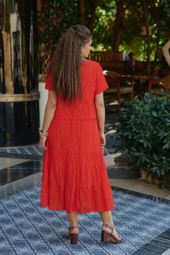 Платье Vittoria Queen 29043 алый - фото 5