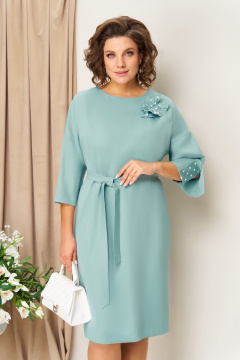 Платье VOLNA 1461 светло-мятный - фото 4