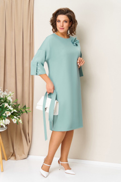 Платье VOLNA 1461 светло-мятный - фото 2