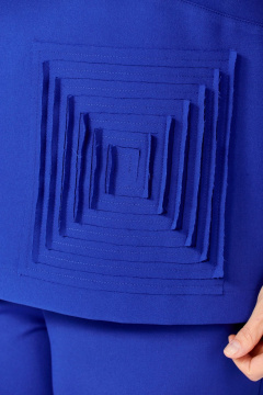 Блуза, брюки ZigzagStyle 631 василек - фото 4