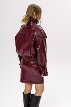 Куртка PiRS 6565 бургунди - фото 4