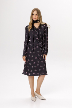 Платье PiRS 6587 черный - фото 1