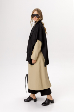 Пончо PiRS 6596 черный - фото 3