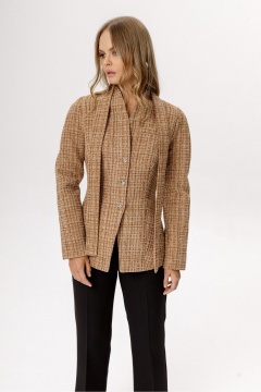 Жакет PiRS 6604 бежевый - фото 2