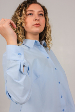 Блуза Dolce Forma BLY-BE-01_голубой - фото 4