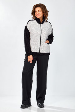 Брюки, бомбер Lady Secret 25227 беж+черный - фото 4
