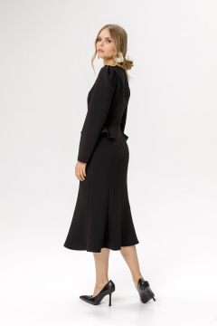 Платье PiRS 6605 черный - фото 4