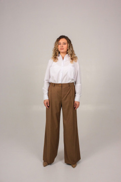 Брюки Dolce Forma BRK-BE-04_темный-беж - фото 1