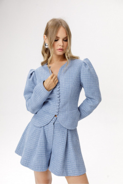 Жакет PiRS 6624 голубой - фото 1