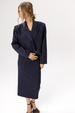 Юбка PiRS 6628 синий - фото 2