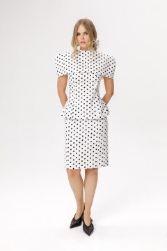 Кейп PiRS 6640 горохи_на_белом_фоне - фото 5