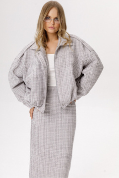 Юбка PiRS 6668 серый - фото 5