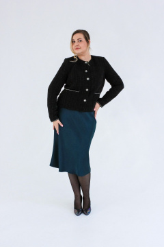 Юбка Dolce Forma YU-BE-02_изумруд - фото 2