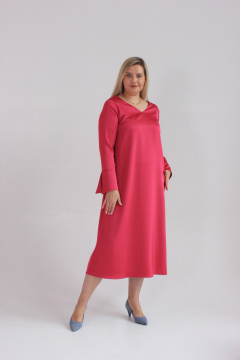 Платье Dolce Forma PLAT-BEL-KOMB-02_розовый - фото 1