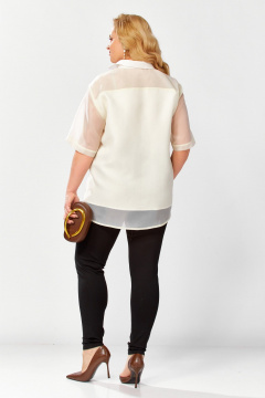 Рубашка Avenue 0352 молоко - фото 3