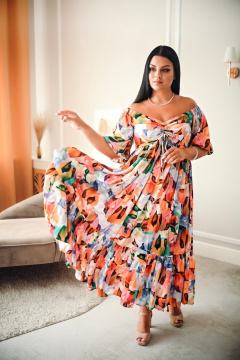 Платье Dolce Forma PLAT-BEL-01_африка - фото 1