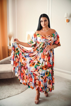 Платье Dolce Forma PLAT-BEL-01_африка - фото 4