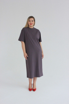 Платье Dolce Forma PLAT-BEL-FOOT-01_антрацитовый - фото 4