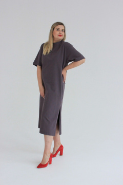 Платье Dolce Forma PLAT-BEL-FOOT-01_антрацитовый - фото 1