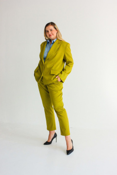 Брюки Dolce Forma BRK-BE-02_горчица - фото 1