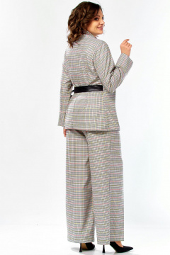 Брюки, жакет Celentano lite 5081 клетка - фото 5
