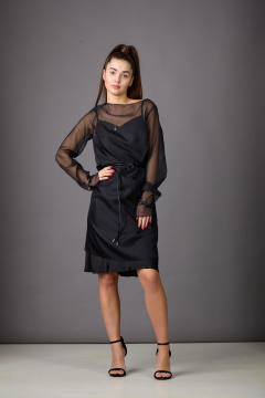 Платье Rosheli 1176 черный - фото 3