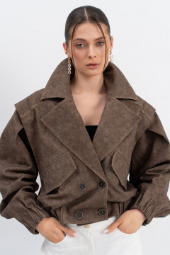 Куртка Luna М-267 коричневый - фото 1