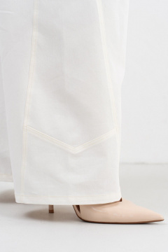 Брюки Luna М-268 молоко - фото 3