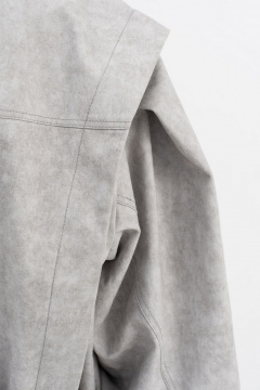 Тренч Luna М-270 серый - фото 4