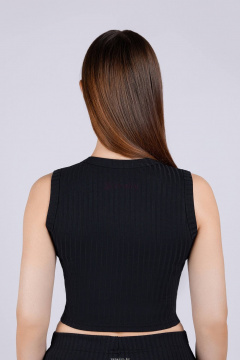 Топ Verally 476-2 черный - фото 2