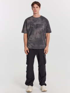 Футболка Mark Formelle 111882/24-ОБР3551П-0 винтажный_серый_печать_001_ВАРКА_Fast_Dye_1сл_печ - фото 1