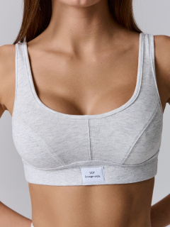 Топ Mark Formelle 512499/25-42897Б-5 серый_меланж_4306_А_3_декор - фото 2