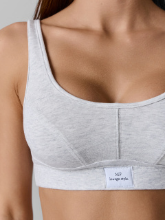 Топ Mark Formelle 512499/25-42897Б-5 серый_меланж_4306_А_3_декор - фото 3