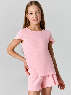 Футболка, шорты Mark Formelle 567752/25-32377Ц-1 розовый - фото 1