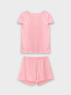 Футболка, шорты Mark Formelle 567752/25-32377Ц-1 розовый - фото 2