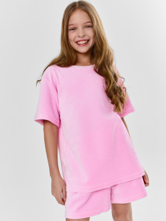 Футболка, шорты Mark Formelle 567761/25-36302Ц-3 цветок_вишни - фото 1