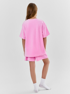 Футболка, шорты Mark Formelle 567761/25-36302Ц-3 цветок_вишни - фото 3