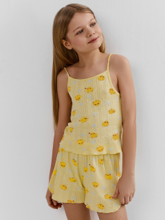 Топ, шорты Mark Formelle 567766/25-40462ПП-1 уточки_на_желтом - фото 1