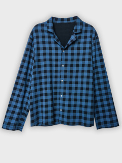 Брюки, рубашка Mark Formelle 591041/25-5214ПП-0 клетка_на_т.синем - фото 3