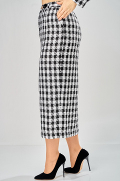 Юбка Andina city 1026-26 черно-белый - фото 5